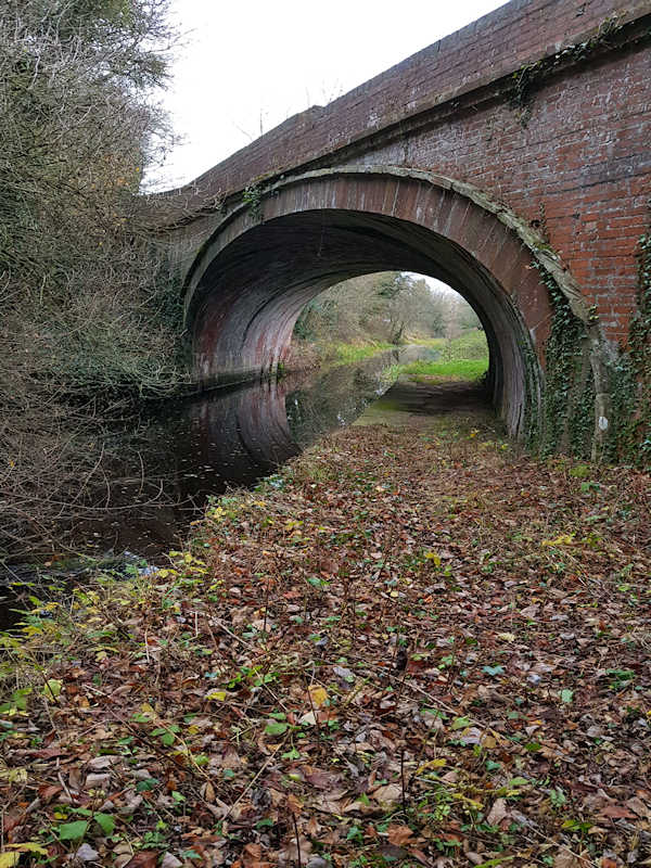 Skew bridge at Monkhide