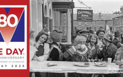 VE DAY TEA AT ROSS LIBRARY