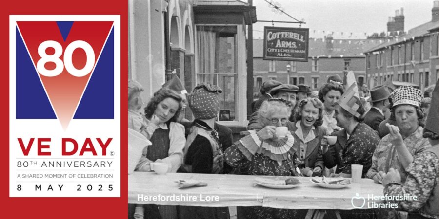 VE DAY TEA AT ROSS LIBRARY