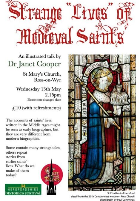 Talk – Medieval Saints